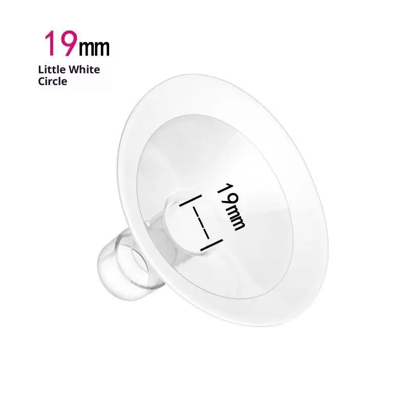 BPA-Free Breast Pump Flange Replacement – Universal PP Shield Breast Pump Flange Nixie 19mm No plug