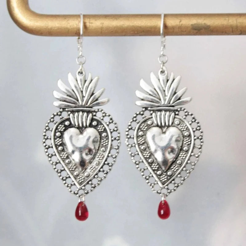 Retro Gold & Silver Plated Imitation Pearl Drop Earrings Drop Earrings Nixie