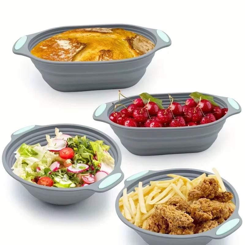Silicone Bread Dough Fermentation Basket & Cake Baking Mold