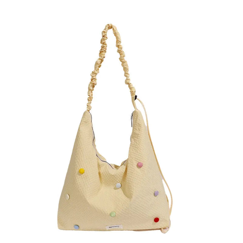Large-Capacity Women's Fabric Shoulder Bag – Casual & Lightweight Women's Shoulder Bag Nixie