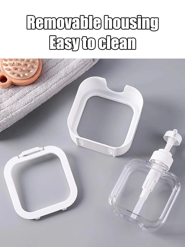 300/500mL Travel Press Pump Dispensing Bottle – Soap & Gel Press Pump Dispenser Nixie