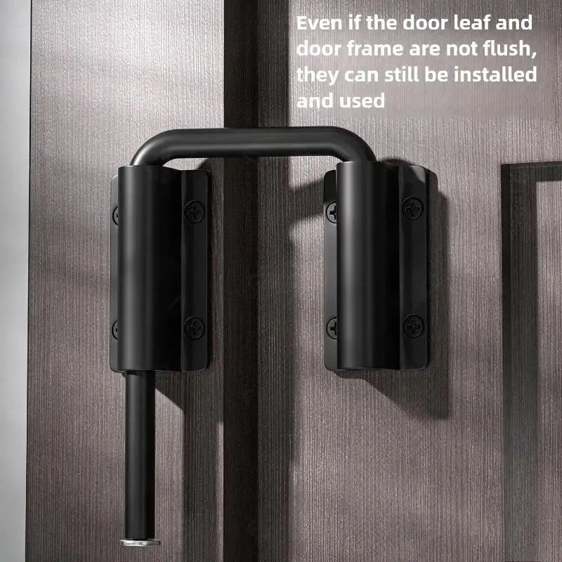 Stainless Steel Door Latch Lock 90/180° Gate Bolt Hardware Door Latch Lock Nixie