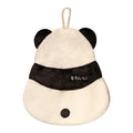 Cartoon Coral Fleece Hand Towel – Panda & Bee, Absorbent Decorative Hand Towel Nixie 2