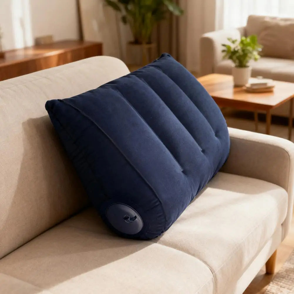 Inflatable Wedge Pillow – Portable, Built-In Pump, Posture Inflatable Wedge Pillow Nixie