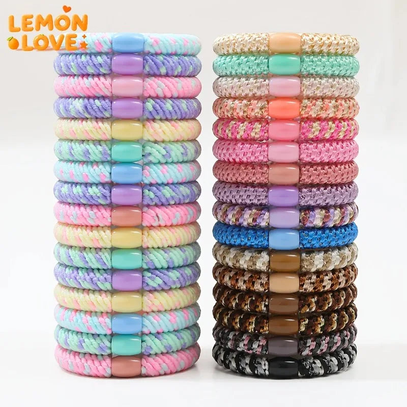 13-Pack Multicolor High-Stretch Hair Ties for Women Hair Ties Set Nixie
