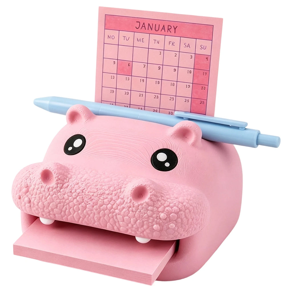 Cute Frog Sticky Note Holder Desk Organizer with Pen Slot Sticky Note Holder Nixie D