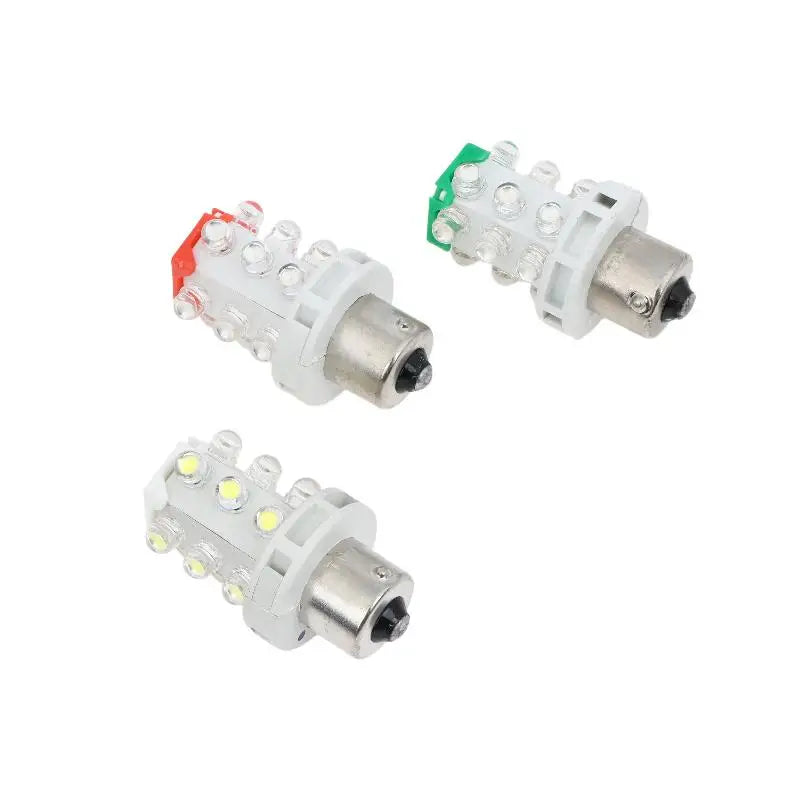 12/24V BA15S LED Signal Indicator Lamp – Red Green Yellow White LED Indicator Lamp Nixie