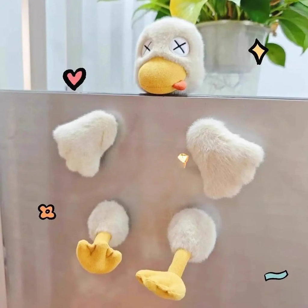 Magnetic Detachable Duck Plush Fidget Toy | Cute Stuffed Animal Plush Fidget Toy Nixie