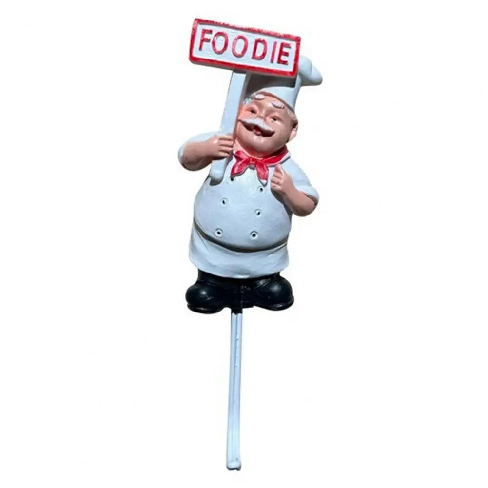 Cute Chef Shape Adhesive Wall Hook – No-Drill Kitchen Organizer