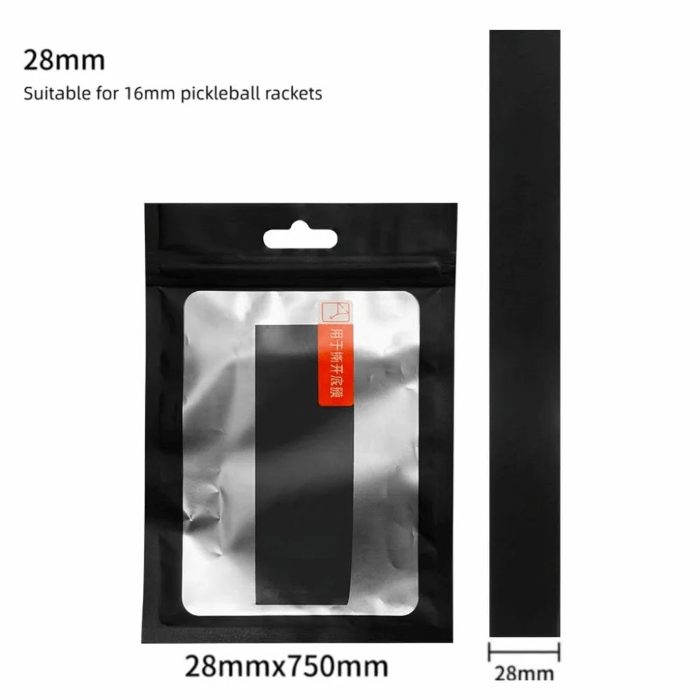 16mm Pickleball Racket Edge Guard TPU Protective Frame Tape Racket Edge Guard Nixie Black
