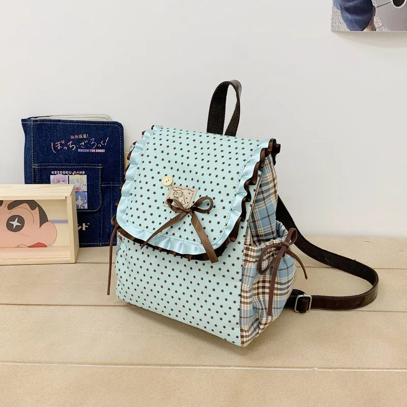 Cute Girls' Puppy Doll School Backpack – Lolita Nylon Bag Girls School Backpack Nixie