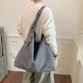 Nixie Handmade Woven Large Capacity Tote Bag for Women Women's Tote Bag Nixie Gray