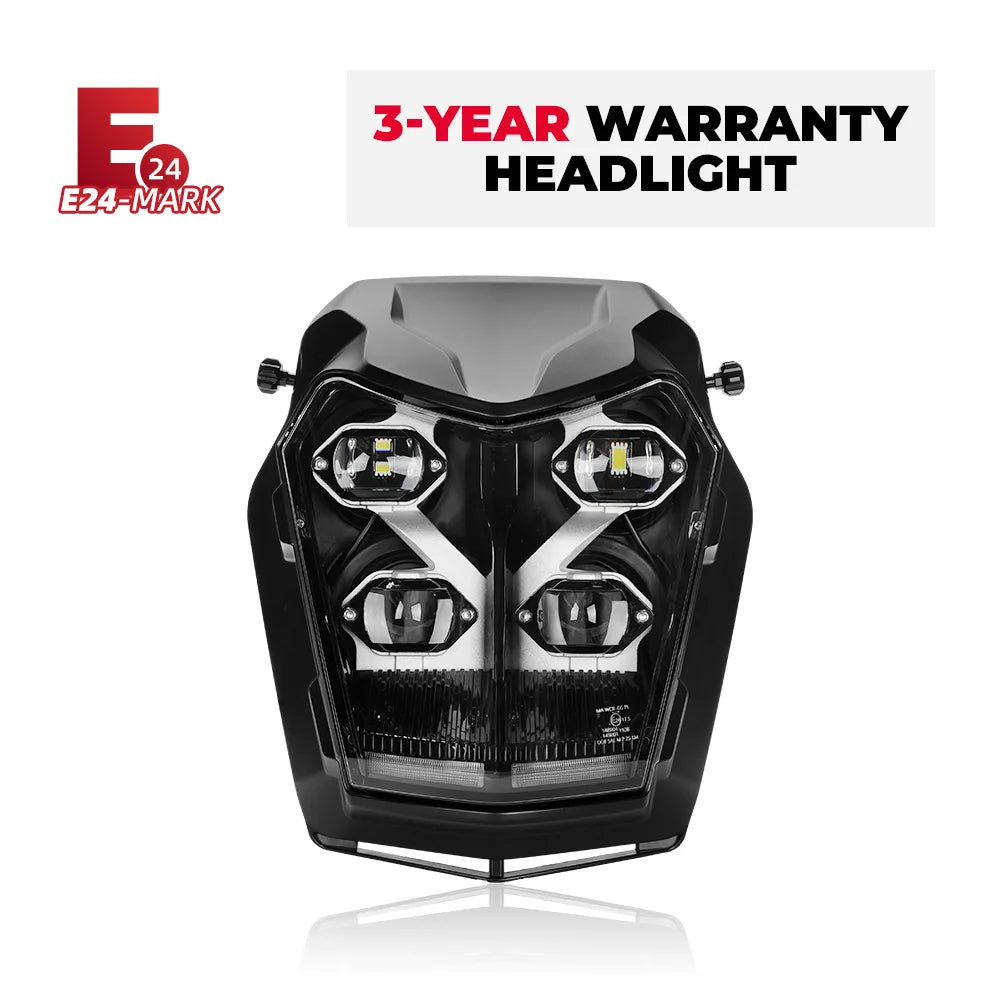 LED Headlight Assembly for Yamaha Tenere 700 XTZ700 2019-2024 Motorcycle Headlight Assembly Nixie