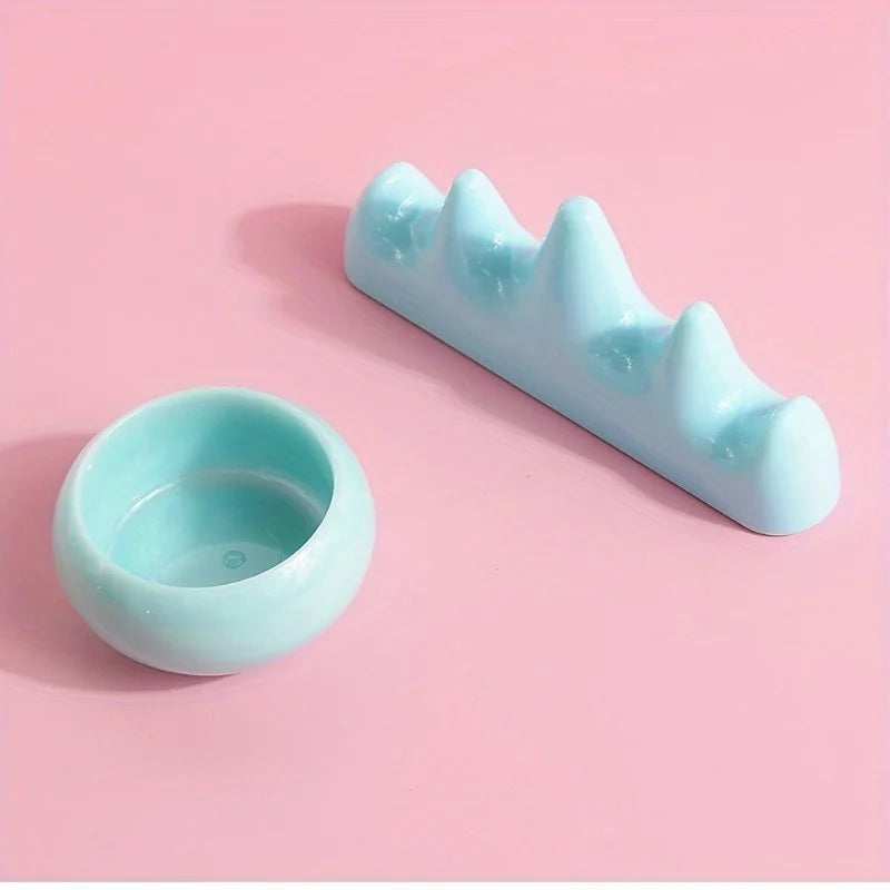 Professional Nail Brush Holder & Acrylic Liquid Powder Cup Set Nail Manicure Tool Set Nixie
