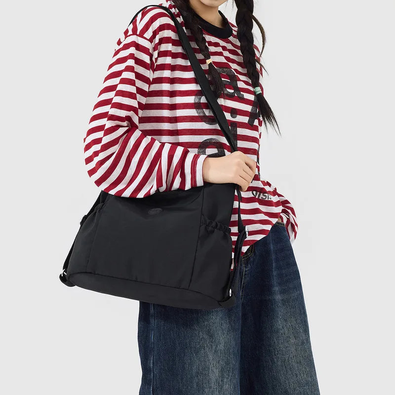 Nixie Women's Multifunctional Tote Bag – Large Nylon Satchel Women's Tote Bag Nixie