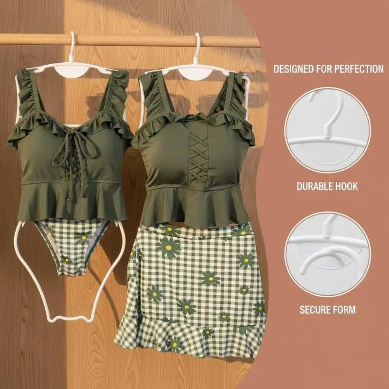 Body Shape Swimsuit & Lingerie Hanger – Foldable Closet Organizer Garment Display Hanger Nixie