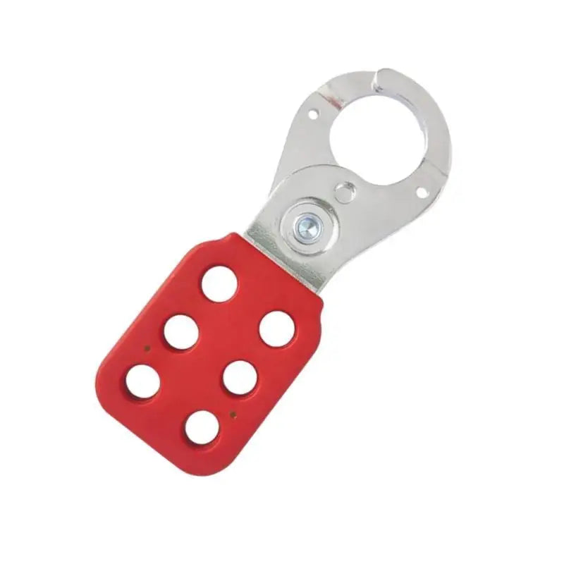 6-Hole Safety Lockout Hasp Metal Clamp 25mm Jaw LOTO Safety Lockout Hasp Nixie