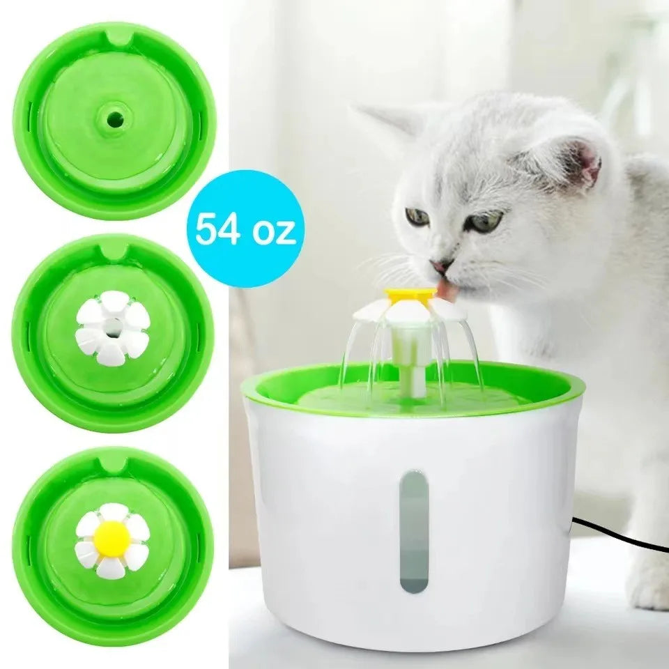 1.6L Auto Cat Water Fountain with Filter | Pet Water Dispenser Pet Water Fountain Nixie