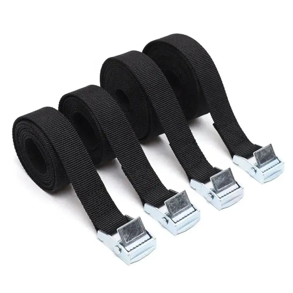Black Ratchet Tie Down Straps 25mm Cam Buckle – 1/2/3M Cargo Tie Down Straps Nixie