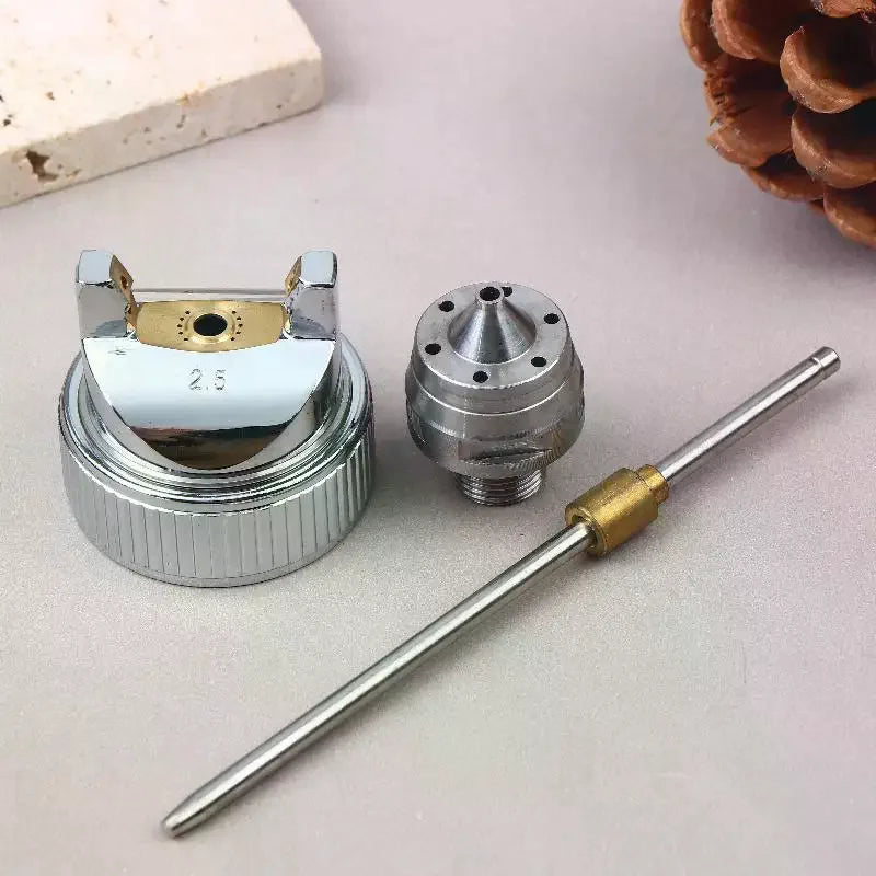 H-827 HVLP Spray Gun Nozzle Kit 1.4/1.7/2.0mm – 3-Piece Set Spray Gun Nozzle Kit Nixie