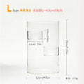 Glass Cylinder Candle Holder for Tea Light | Elegant Decor Glass Candle Holder Nixie L
