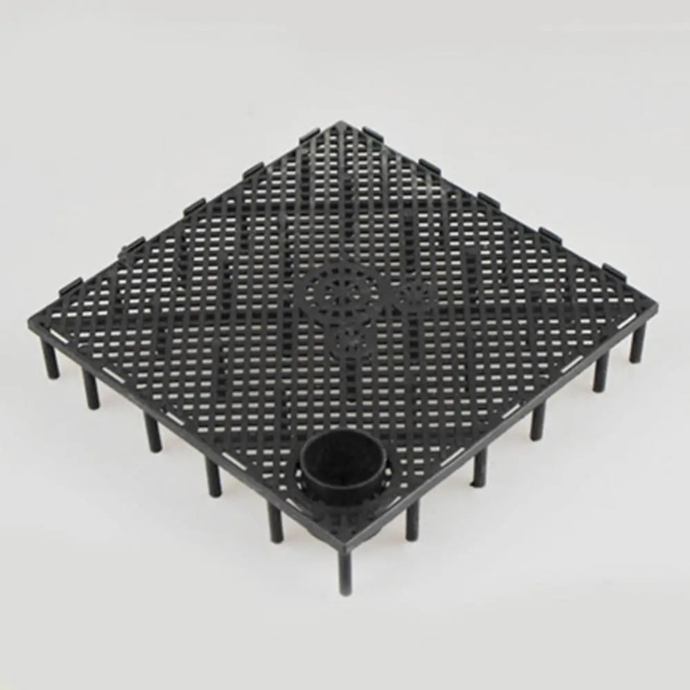 Square Under Gravel Aquarium Filtration Plate – PVC Grid Aquarium Filter Plate Nixie 04 With Nozzle 14.5x14.5cm