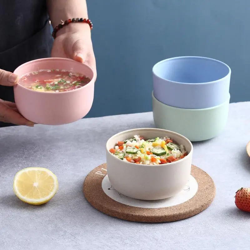 Wheat Straw Bowl – Lightweight Eco-Friendly Tableware Wheat Straw Bowl Nixie
