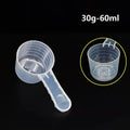 5-Piece Plastic Measuring Spoon Set with Scale – Coffee & Kitchen