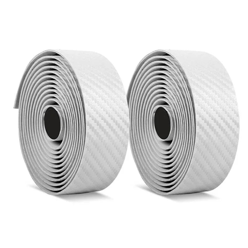 Carbon Fiber PU Road Bike Handlebar Tape – Anti-Slip Bar Wrap Bicycle Handlebar Tape Nixie Sliver