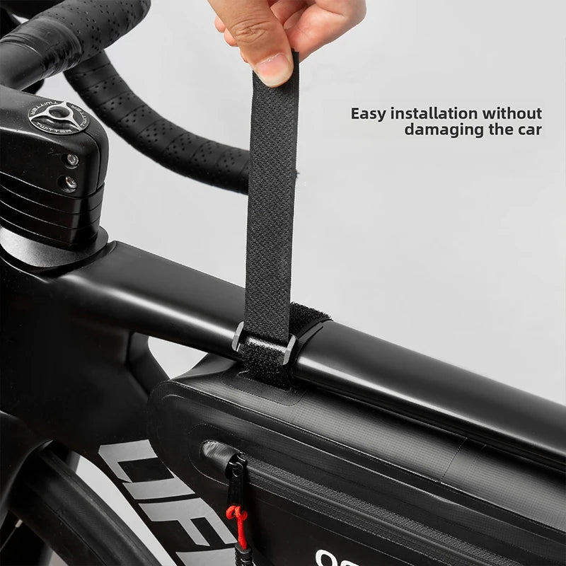 OFFBONDAGE 2L Waterproof Bike Triangle Frame Bag | MTB Top Tube Bike Frame Bag Nixie