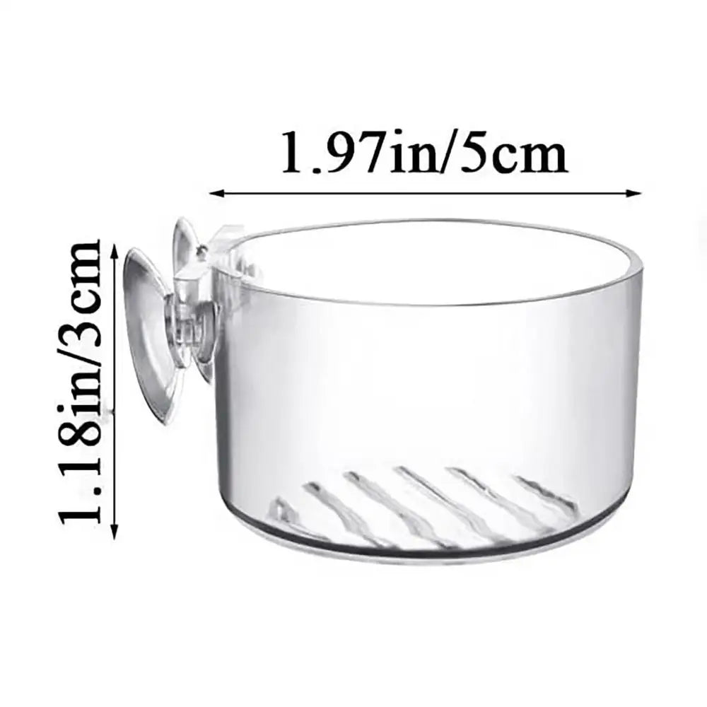 Aquatic Plant Pot with Suction Cup – Fish Tank Decoration Aquarium Plant Holder Nixie Large
