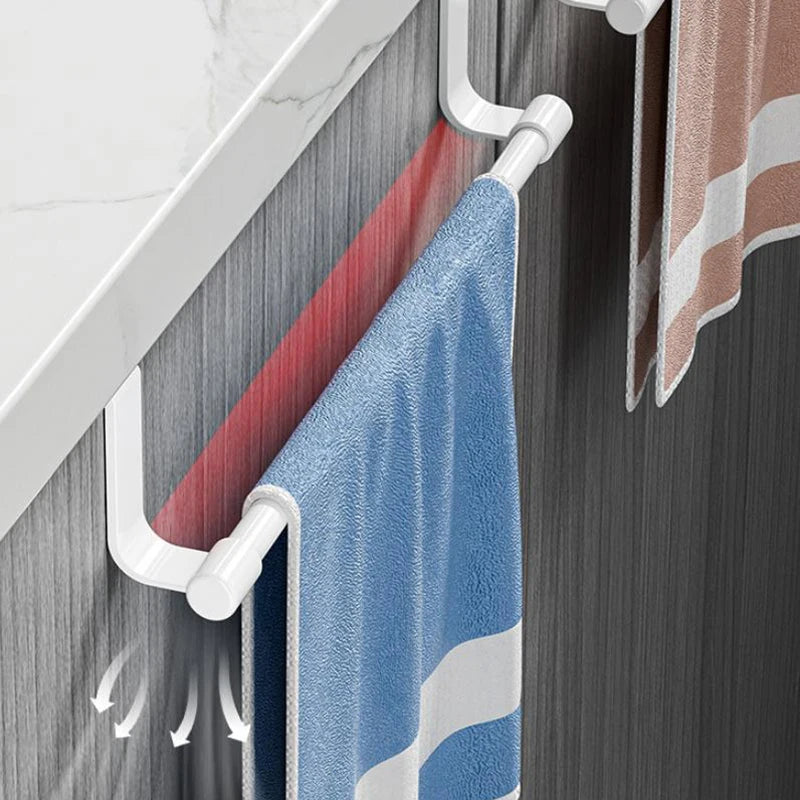 Over Door Towel Rack Stainless Steel | Bathroom & Kitchen Over Door Towel Rack Nixie