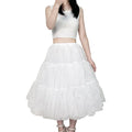 Lolita Petticoat Crinoline Underskirt – Cosplay & Bridal Petticoat Underskirt Nixie White 4 layers 70cm