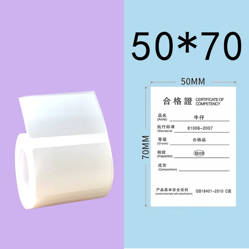Thermal Label Paper for DETONGER P1 DP23 DP30 DP80 – Waterproof
