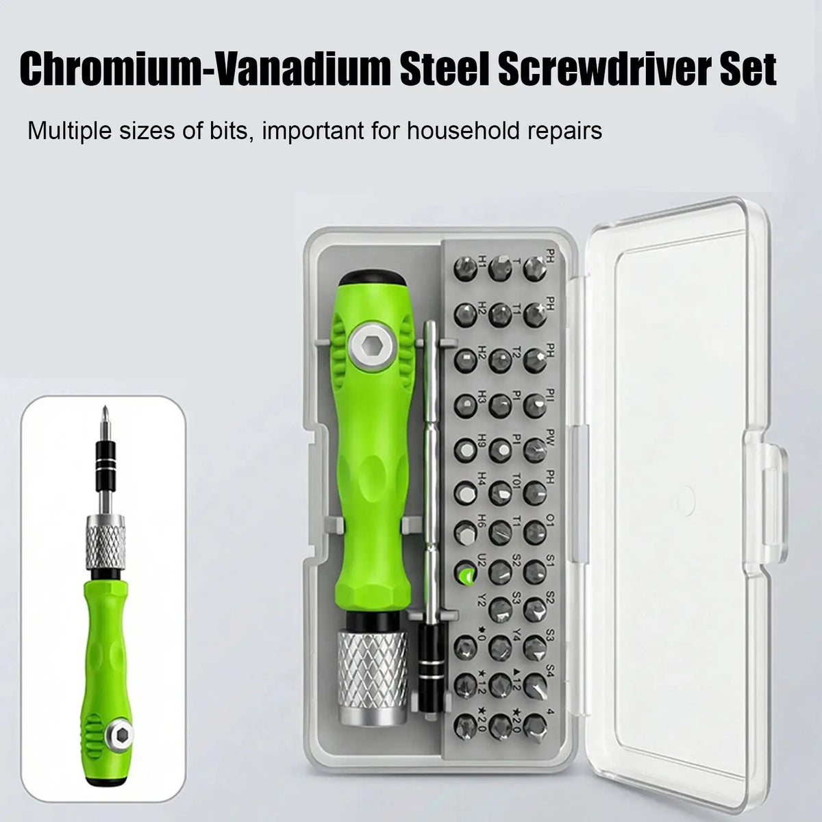 32-in-1 Precision Screwdriver Set – Home, Electronics & Car