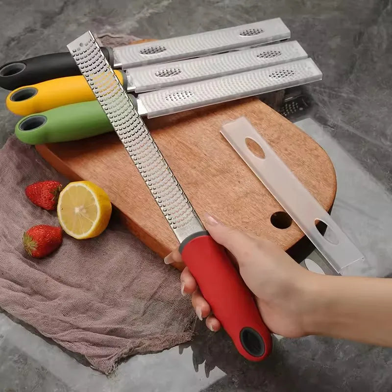 Stainless Steel Cheese & Fruit Grater | Chocolate Lemon Zester Kitchen Grater Zester Nixie