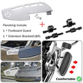 Motorcycle Floorboard Kit & Heel Guard – Harley Touring Motorcycle Floorboard Kit Nixie Guard and Extension