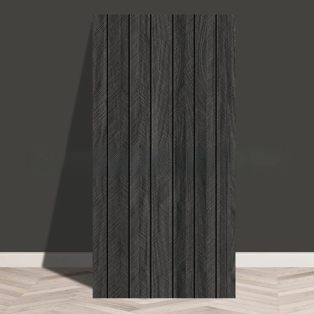 3D Wood Grain Wall Sticker – Self-Adhesive PVC Tile Decor Wall Decal Sticker Nixie Style K