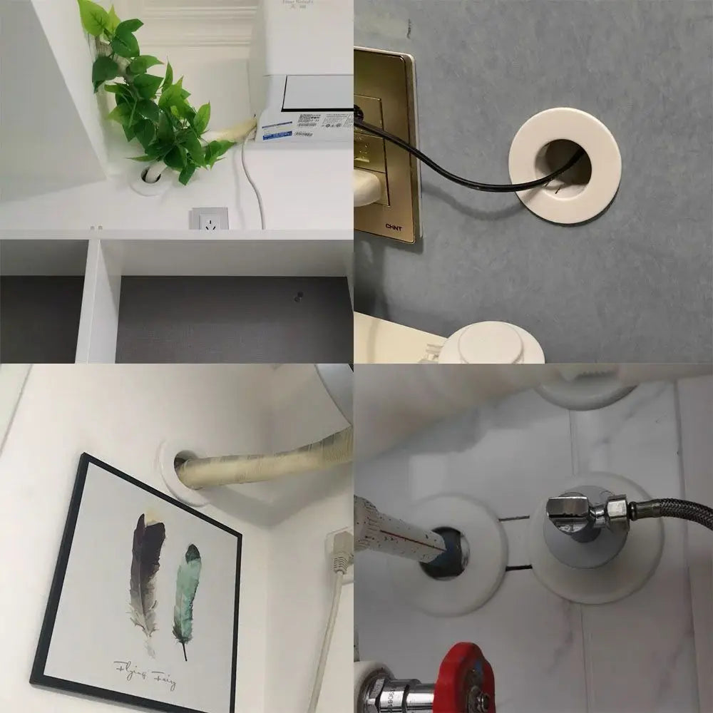 Chrome Pipe Wall Flange Cover – Faucet Decorative Escutcheon