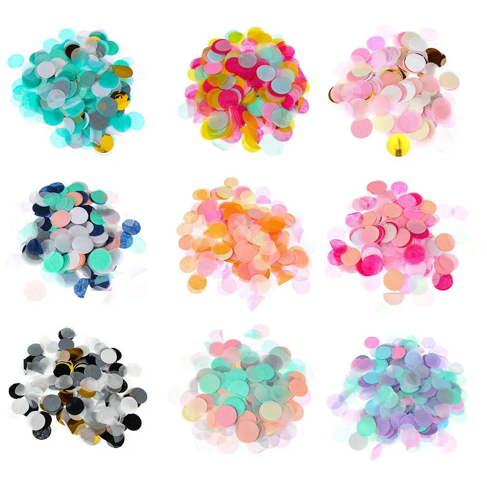 Round Confetti Tissue Paper 10g – Wedding & Party Decor Party Confetti Nixie