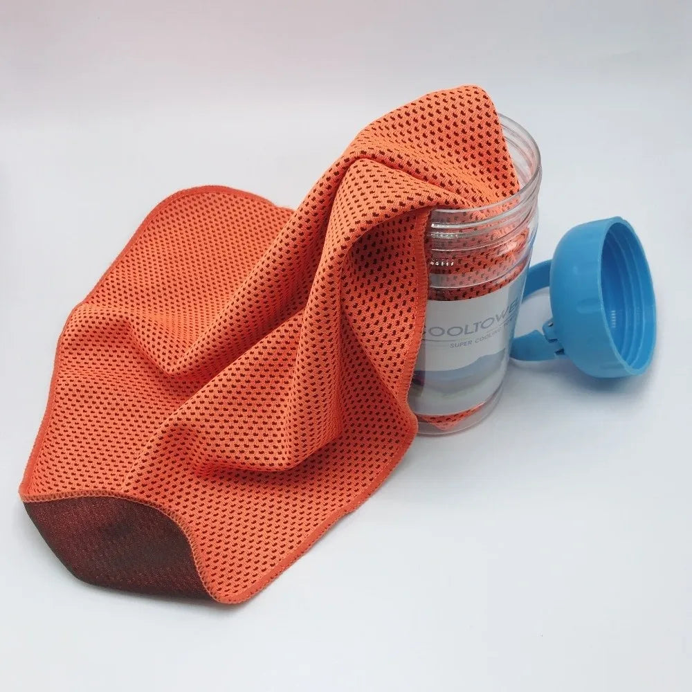 Portable Cooling Towel – Quick-Dry Microfiber Sports Towel
