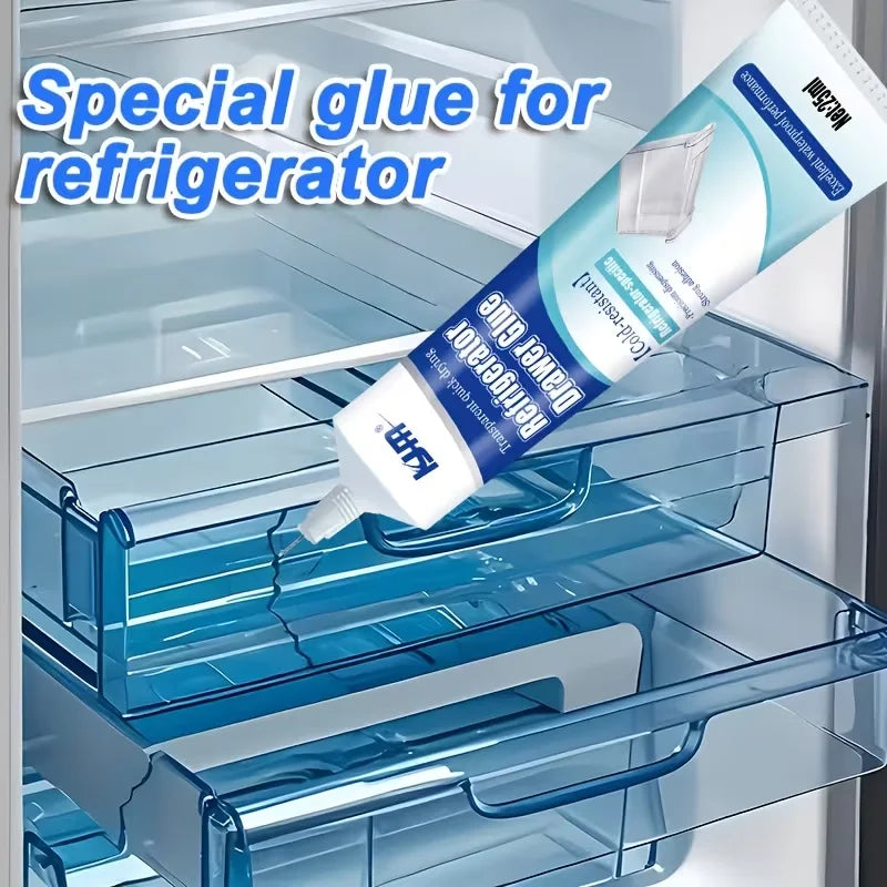 Refrigerator Repair Glue 25ML – Waterproof Cold Resistant Adhesive Repair Adhesive Nixie