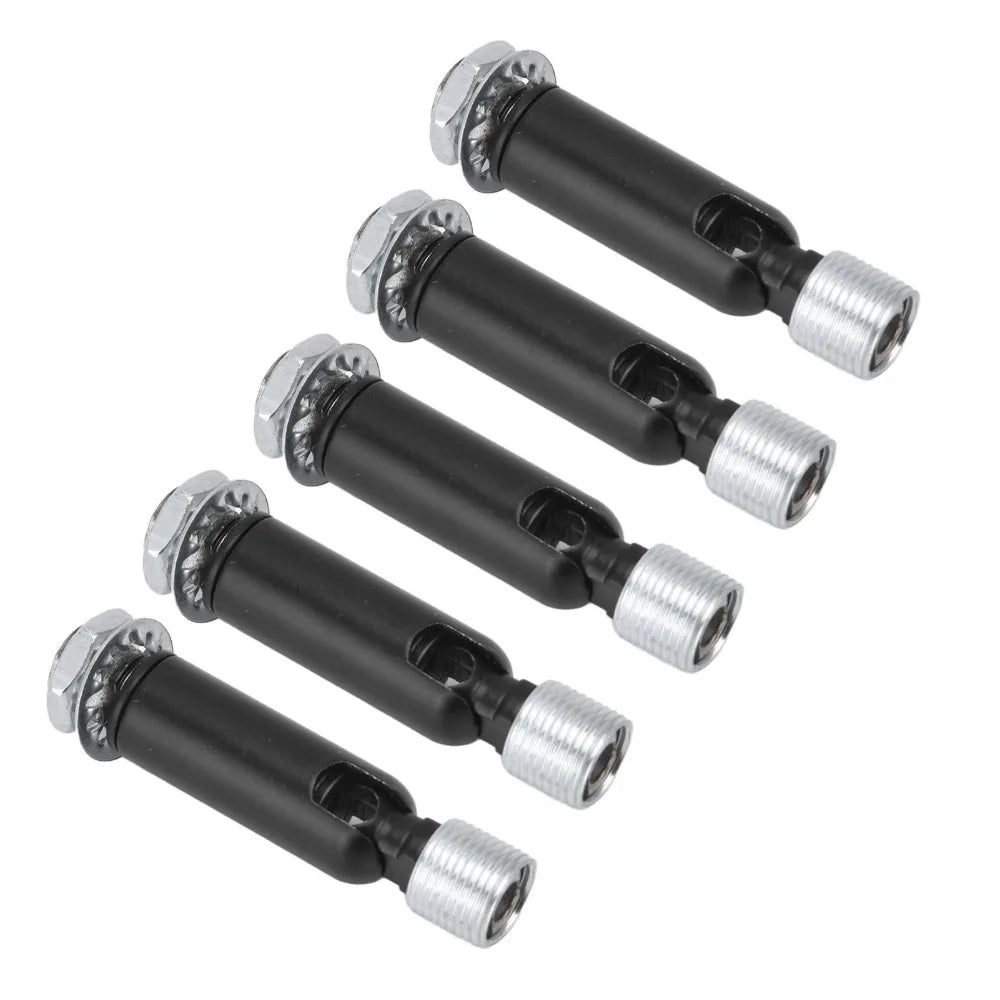 5PCS M10 Sloped Ceiling Adapter 180° Swivel Chandelier Mount Ceiling Light Adapter Nixie