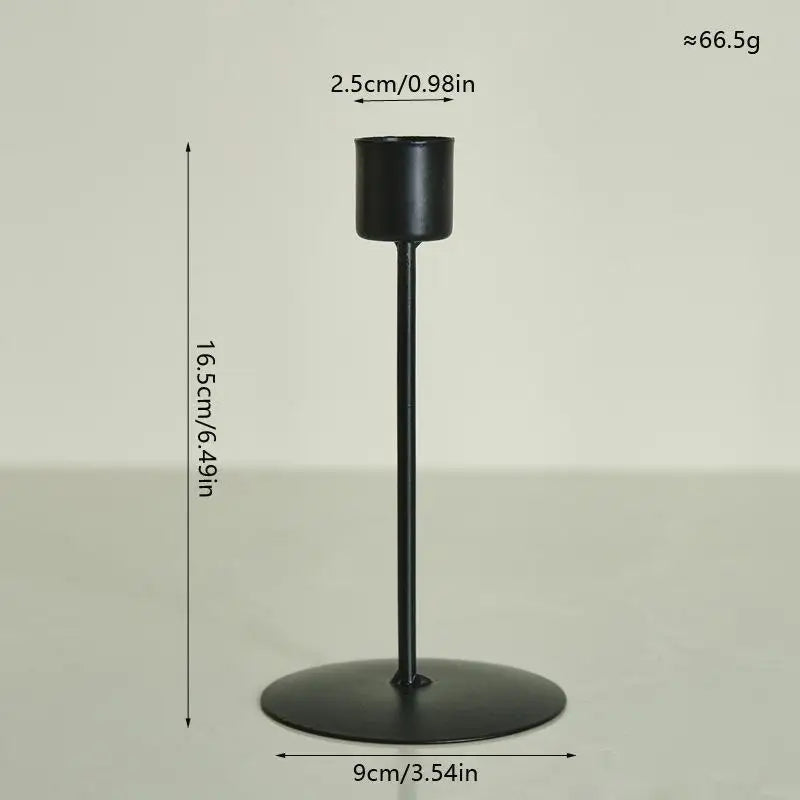 Golden Metal Candle Holder – European Style Wedding & Home Decor Metal Candle Holder Nixie A4