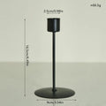 Golden Metal Candle Holder – European Style Wedding & Home Decor Metal Candle Holder Nixie A4