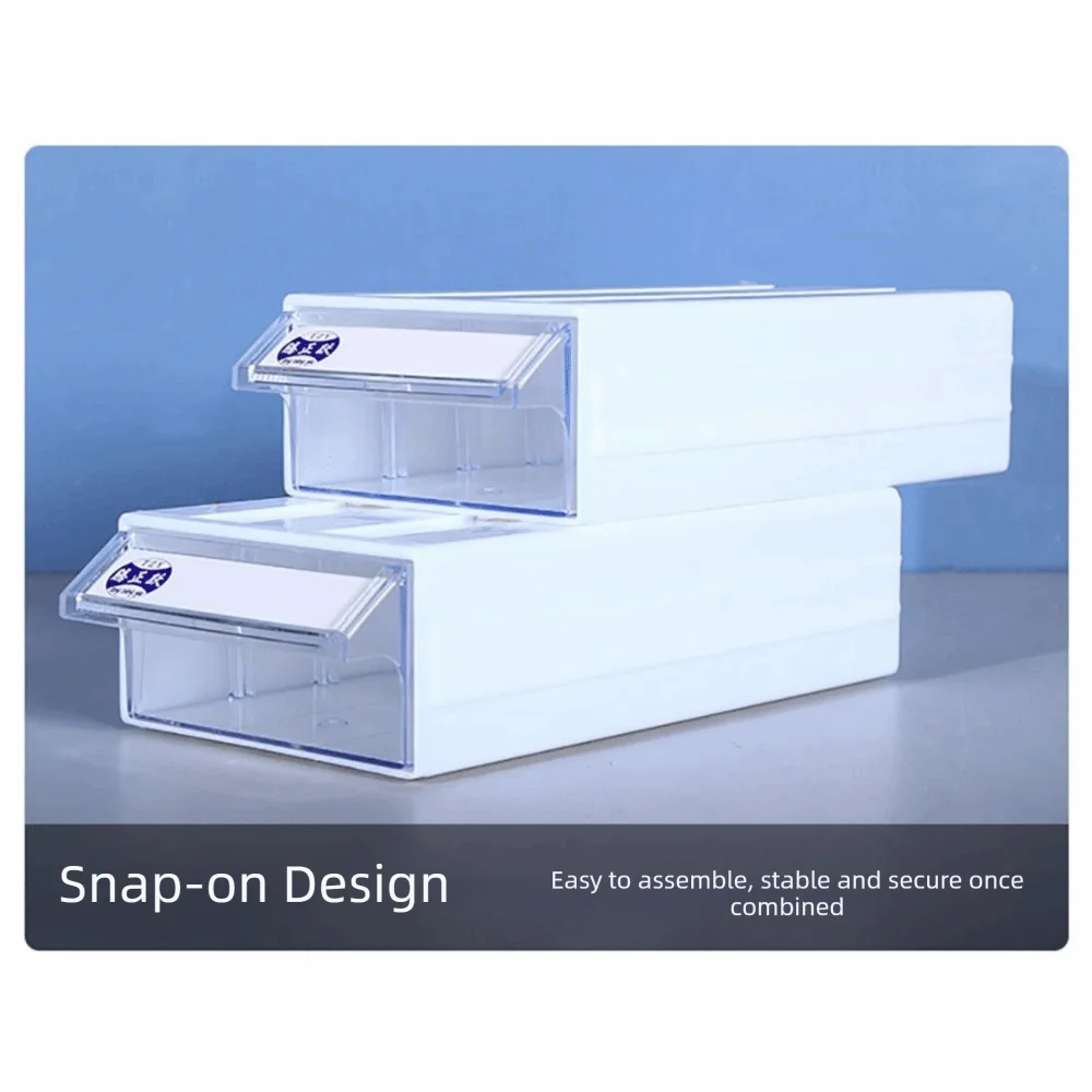 Drawer Style Plastic Storage Box – Screws & Parts Organizer