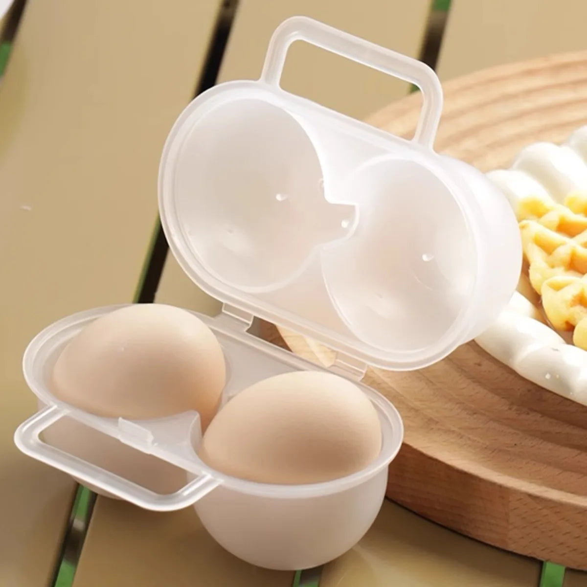 Portable Shockproof Egg Tray for Travel, Camping & Home Use Egg Storage Tray Nixie