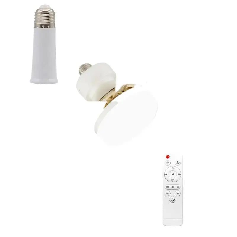 Dimmable LED Ceiling Fan Light E27 Remote Control 30/40W LED Ceiling Fan Light Nixie
