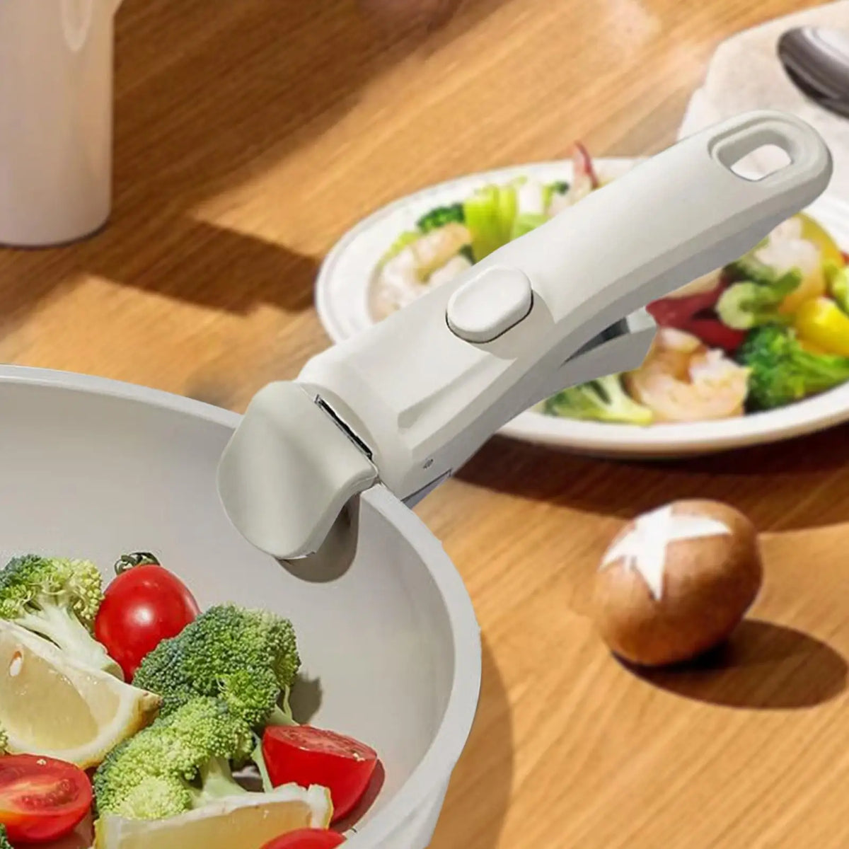 Detachable Universal Pot Handle – One-Click Cookware Grip Cookware Handle Nixie