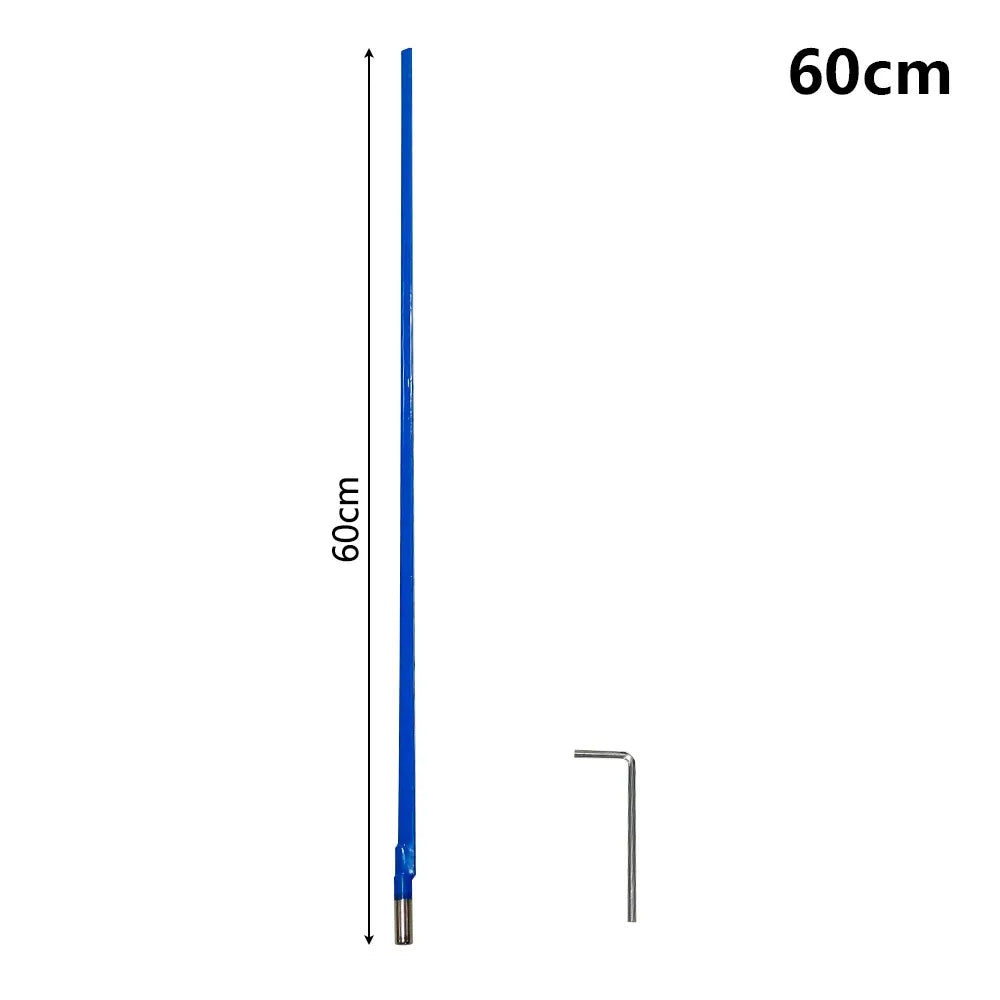 Two-Way Guitar Truss Rod with Hex Wrench | 22–63cm Metal Bar Guitar Truss Rod Nixie 60cm
